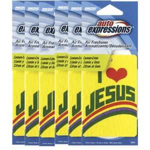 Love Jesus Air Freshener (6 Pk)