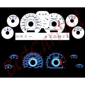  94 98 Ford Mustang V6 WHITE FACE GLOW GAUGES: Home 