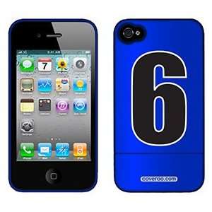  Number 6 on Verizon iPhone 4 Case by Coveroo  Players 