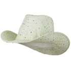 e4Hats Glitter Cowboy Hat   Green