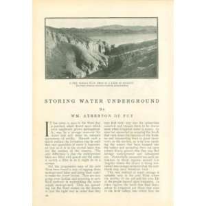  1912 Underground Water Storage San Bernadino CA 