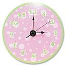 Trend Lab Dot Wall Clock   Pink and Sage   Trend Lab   BabiesRUs