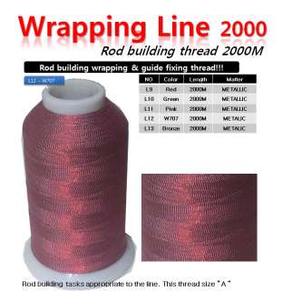 Rod building Wrapping winding thread large L12 w707  