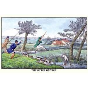    Otter Hunter   Poster by Henry Thomas Alken (18x12)