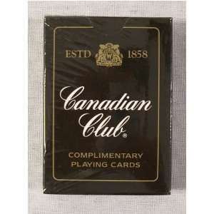  Canadian Club Whiskey Poker Size Playing Cards Everything 