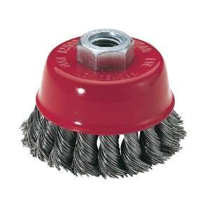 Steelex Plus D2297 3 Inch Knotted Cup Brush, 14mm by 2.0 
