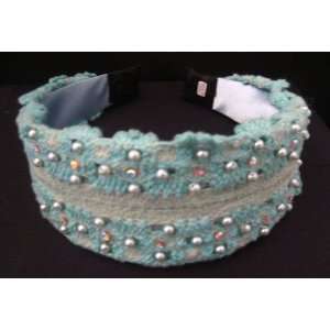  Turquoise Jewel Studded Fashion Headband Beauty