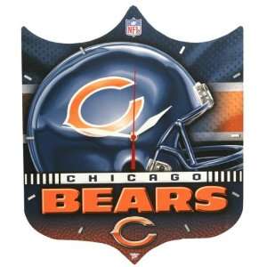  Chicago Bears   Helmet Plaque Clock NFL Pro Football