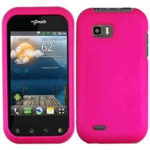  Hot Pink Hard Case Cover for LG Mytouch Q LG Maxx Qwerty 