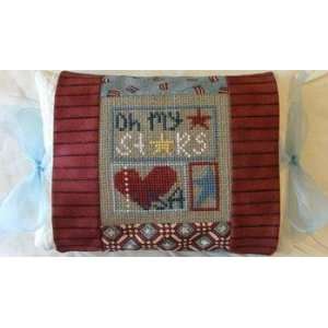    Oh My Stars Pillow   Cross Stitch Kit Arts, Crafts & Sewing