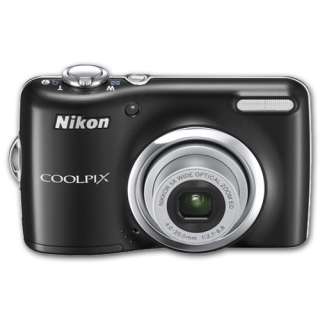 Nikon Coolpix L23 (Black) 10.1MP 5X Zoom Digital Camera New  