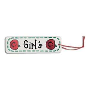  17 Pack HEART & SEW HALL PASSES GIRLS WITH APPLE 