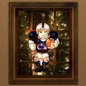   Sided Car/Home Window Light Up Player Figure   NCAA College Athletics