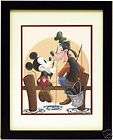 Fishin Buddies Micky Mouse Goofy Disney Framed Print