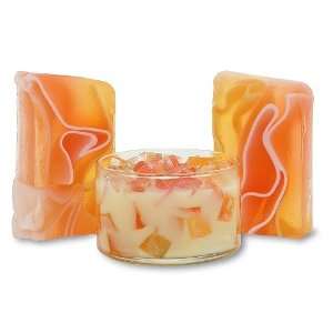   Color Bowl Candle and Soap Duo   Grapefruit