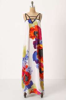 Windblown Anemone Maxi Dress   Anthropologie