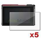 5X For Nikon CoolPix S80 Clear LCD Screen Protector Cover Film Shield 