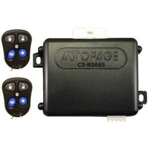 Vehicle Security System 3 Channel with Car Alarm and Remote Start 