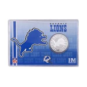 Detroit Lions Team History Coin Card:  Sports & Outdoors