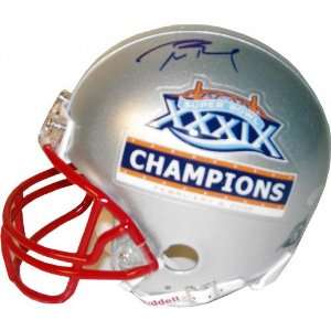  Tom Brady New England Patriots Autographed SB 39 Mini 