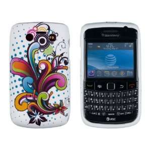 Colorful Swirl Flexible TPU Gel Case for Blackberry Bold 9700, 9780 