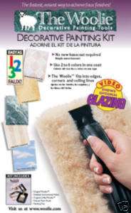 Woolie Decorative Faux Painting Kit  
