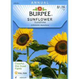  Burpee 38679 Sunflower Sunshine Seed Packet Patio, Lawn 