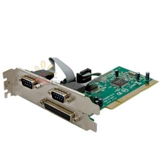   SY PCI50009 2 DB9 Serial+1 DB25 Parallel Printer Port PCI Card MCS9865