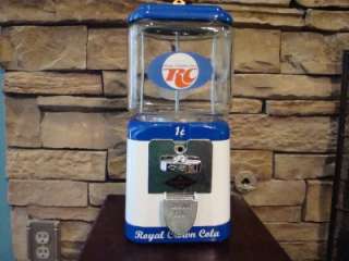   *RC COLA* Gumball Vending Machine Royal Crown Pepsi Coca Cola  