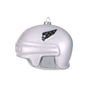 Washington Capitals Nhl Glass Hockey Helmet Ornament (3)  