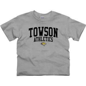    Towson Tigers Youth Athletics T Shirt   Ash