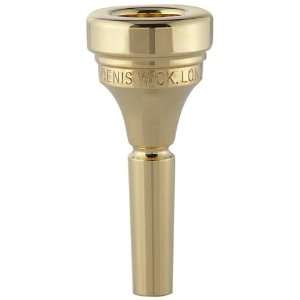   Denis Wick 1A Gold plated Tenor Horn Mouthpiece Musical Instruments