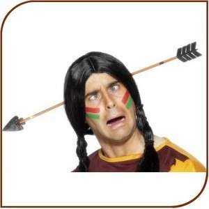 Arrow Through Thru Head Funny Joke Indian Prop Gag Costume Accessory 