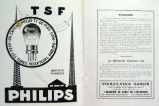 PARIS FRANCE THEATRE NATIONAL DE LODEON BROCHURE GUIDE PROGRAM 1920S 