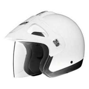  NOLAN N41 MET WHITE XS MOTORCYCLE Open Face Helmet 