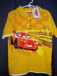 Disney Pixar Cars Boy 5T Outfit Lighting McQueen NWT JFC1  