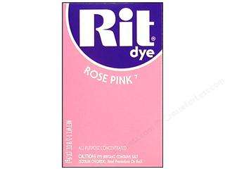 NEW RIT TINT & DYE KIT, 1 1/8 OZ. ROSE PINK  