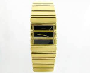 18k Yellow Gold Piaget Polo Womens Quartz Watch  