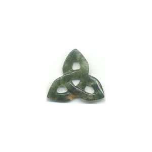  Moss Agate Celtic Knot Component Arts, Crafts & Sewing