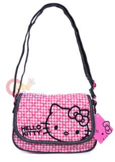 Sanrio Hello Kitty Denim Quilted Purse / Mini Hand Bag  