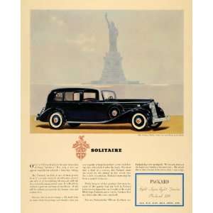   Town Car Luxury Statue of Liberty   Original Print Ad: Home & Kitchen