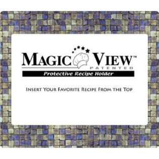 Magic Slice Magic View Protective Recipe Card Holder, Mosaic at  