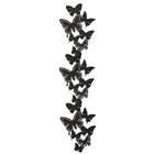 Wall Hangers Black Metal Butterfly Wall Hanger for Photos and 
