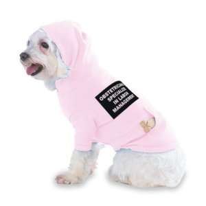  LABOR MANAGEMENT Hooded (Hoody) T Shirt with pocket for your Dog or