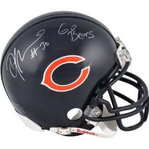 Mounted Memories Chicago Bears DJ Moore Autographed Mini Helmet 
