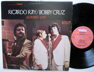 RICARDO RAY BOBBY CRUZ Jamming Live SalsaGuaguanco LP  