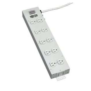   Lite TLM1015NC 10 Outlet Power Strip with Metal Housing 