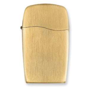  Zippo Vertical Gold Butane Gas Lighter Jewelry