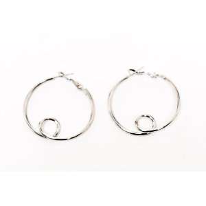  Ladies Classic Fashion Nickel Free Hoop Earrings Jewelry