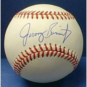  Jeromy Burnitz Autographed Baseball